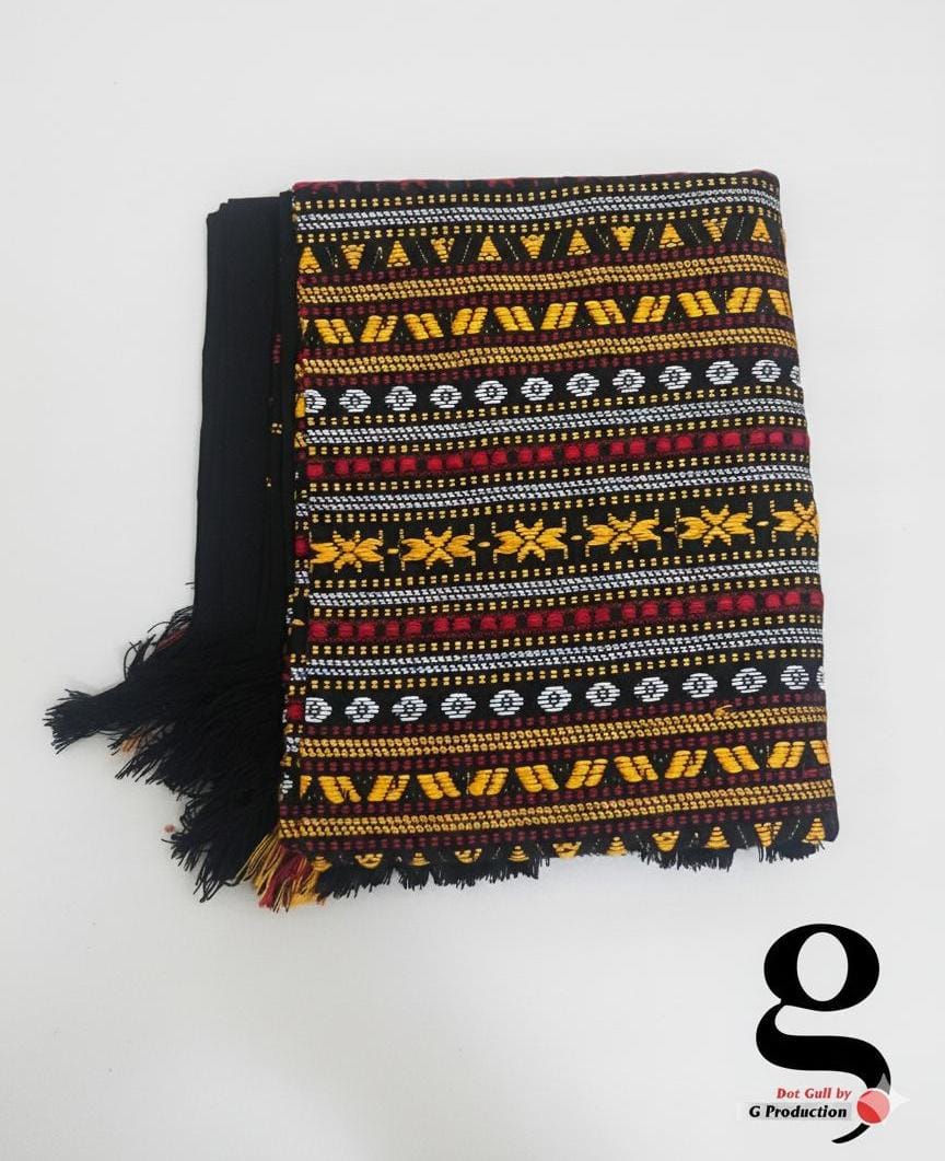 Dot Gull Heritage Ember Shawl